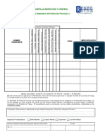 Cartilla Inspeccion y Control Epp