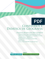 Conteudos e Didatica de Geografia