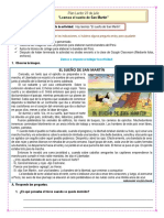 Plan Lector 23 de Julio: "Leemos El Sueño de San Martín"