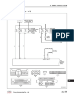 Circuit Diagram: Brake Control System (Page 1 of 3)