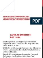 Right To Fair Compensation and Transparency in Land Acquisition, Rehabilitation and Resettlement Act, 2013