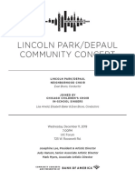 Lincoln Park/Depaul Community Concert: Evan Bruno, Conductor