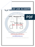 Civil Procedure Code: Res Judicata