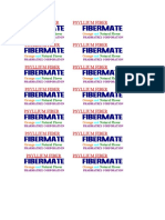 Fibermate Fibermate: Psyllium Fiber Psyllium Fiber