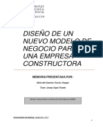 Diseño de Un Nuevo Modelo de Negocio para Una Constructora