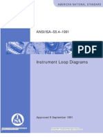 ISA 5.4 Diagramas y Lazos de Instrumentación.