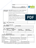 Technical Specification For Perforated DIN RAIL