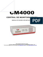 Central de Monitoramento: Manual Do Usuário E de Instalação