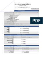 Ficha Solicitud de Credito