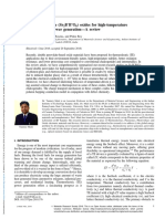 Double Perovskite Sr2B B O6 Oxides For H