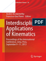 Interdisciplinary Applications of Kinematics