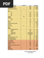 Presupuesto Construccion Insumos