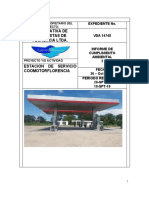 Informe de Cumplimiento Ambiental