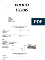 Puerto Lleras: 1: Rural 2: Cultural 3: Turismo de Naturaleza 4: Turismo Cultural