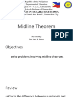 Midline Theorem: Dasmariñas Integrated High School