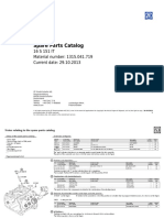 Spare Parts Catalog: 16 S 151 IT Material Number: 1315.041.719 Current Date: 29.10.2013