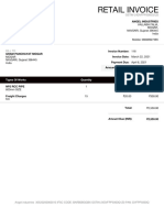 Invoice 118 2021-04-06