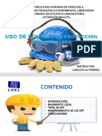 Uso de Equipos: de Protección Personal (Epp)