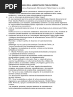 Cuestionario Secretarias de Estado y Su Relacion Con El Turismo