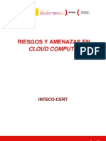 Riesgos y Amenazas en El Cloud Computing