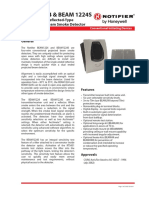 BEAM 1224 & BEAM 1224S: Single-Ended, Reflected-Type Conventional Beam Smoke Detector