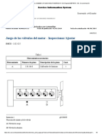 Ajuste de Valvulas Motor C 6.6