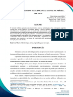 O Futuro Do Ensino-Metodologias Ativas Na Prática Docente