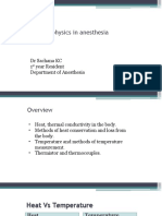 Applied Physics in Anesthesia: DR Sachana KC 1 Year Resident Department of Anesthesia