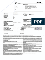 Shipment Receipt: Shipment Details Reference Information