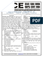 RRB Officer Scale - I Prelims GT - 52