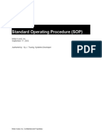 Standard Operating Procedure (SOP) : Meta-Xceed, Inc. September 17, 2002