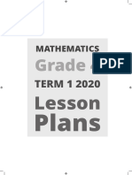 GR 4 Term 1 2020 Tmu Maths Lesson Plan Intro Units 1 2