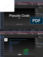 Pseudo Code: lll'JIII