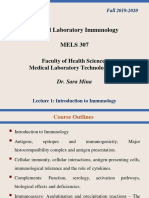 Immunology - Chapter 1 - Introduction