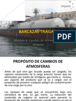 BARGE LPG Cambio de Atmosfera COOLDOWN en Tanques Modulo 4