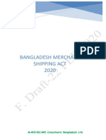 Bangladesh Merchant Shipping Act 2020