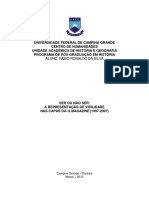 Universidade Federal de Campina Grande Centro de Humanidades Unidade Acadêmica de História E Geografia Programa de Pós-Graduação em História