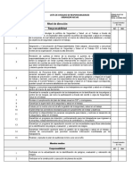 FR-SST 03 Lista de Chequeo de Responsabilidades