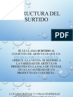 Estructura Del Surtido