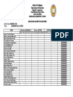 Aralin Ang Alpabeto Assessment Tool