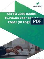 Sbi Po Mains 2020 Question Paper 13