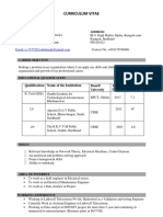 Rahul Singh: Curriculum Vitae