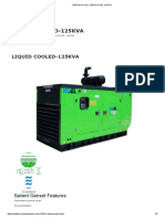 125kVA DG Set - 125kVA KOEL Genset