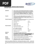 PERASAN B' (Antimicrobial Solution) : EPA Number: 63838-1