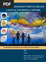 Child and Adolescent Mental Health A Manual For Medical Officers