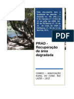 Projeto de Recuperacao de Areas Degradad