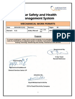 5.21 - Mechanical Work Permits