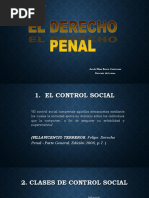 Semana 1 El Derecho Penal Como Instrumento de Control Social