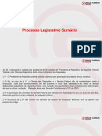 Processo Legislativo Sumário