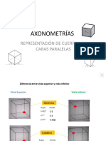 Axonometría-Cuerpos de Caras Paralelas